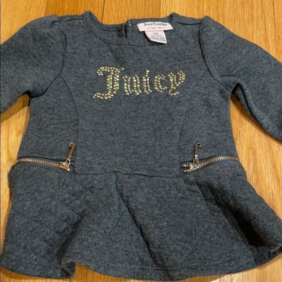 12 Month JUICY COUTURE Girls Top - Picture 2 of 5